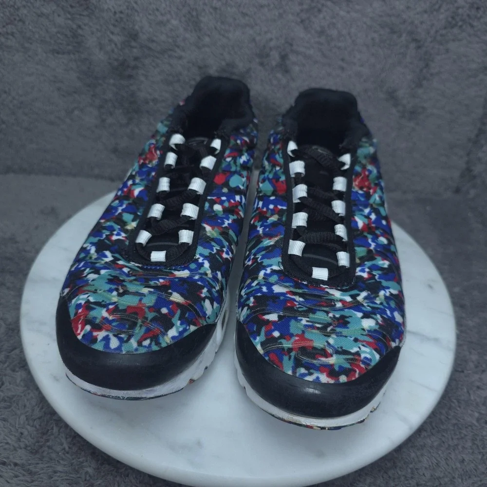 Nike Air Max Plus Shoes Youth Size 5.5Y Multicolor Sneakers Low Top CU4623-001